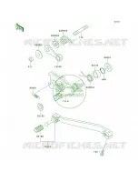 Gear Change Mechanism pour Kawasaki Super Sherpa 2002