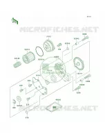 Oil Pump pour Kawasaki Super Sherpa 2002