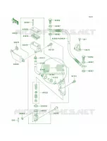 Rear Master Cylinder pour Kawasaki Super Sherpa 2002