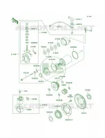 Starter Motor pour Kawasaki Super Sherpa 2002