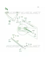 Brake Pedal pour Kawasaki KE100 2001