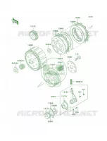 Clutch pour Kawasaki KE100 2001