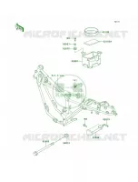 Frame Fittings pour Kawasaki KE100 2001