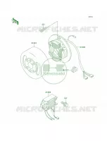 Generator pour Kawasaki KE100 2001