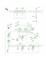 Ignition Switch pour Kawasaki KE100 2001
