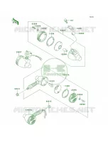 Turn Signals pour Kawasaki KE100 2001