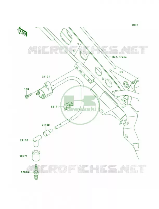 Ignition System Kawasaki MOTOS 110 2011 KLX110  KLX110CBF