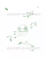 Gear Change Mechanism pour Kawasaki KLR250 1998