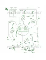 Ignition Switch pour Kawasaki KLR250 1998