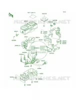 Meters pour Kawasaki KLR250 1998