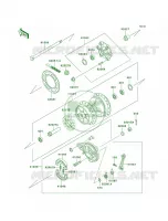 Rear Hub pour Kawasaki KLR250 1998