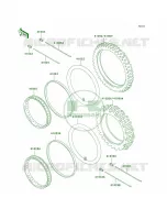 WheelsTires pour Kawasaki KLR250 1998