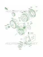 Clutch pour Kawasaki KE100 1997