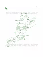 Footrests pour Kawasaki KE100 1997
