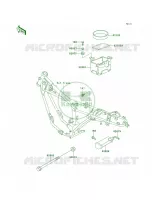 Frame Fittings pour Kawasaki KE100 1997