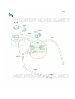 Oil Tank pour Kawasaki KE100 1997