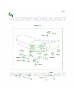 Seat pour Kawasaki KE100 1997