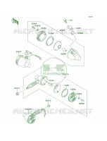 Turn Signals pour Kawasaki KE100 1997