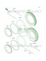 WheelsTires pour Kawasaki KE100 1997