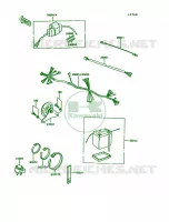 Chassis Electrical Equipment pour Kawasaki KE100 1993