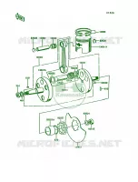 CrankshaftPistons pour Kawasaki KE100 1993