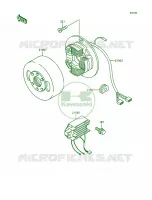 GeneratorKE100 B15 pour Kawasaki KE100 1993