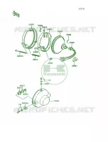 Headlights pour Kawasaki KE100 1993