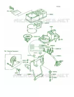 Meters pour Kawasaki KE100 1993