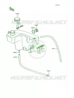 Oil Tank pour Kawasaki KE100 1993