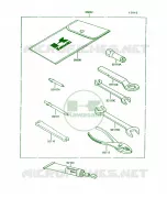 Owner's Tools pour Kawasaki KE100 1993