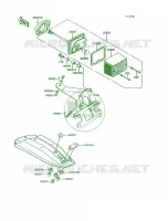 Taillights pour Kawasaki KE100 1993
