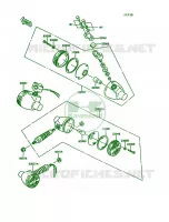 Turn Signals pour Kawasaki KE100 1993