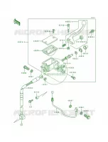 Front Master Cylinder pour Kawasaki KLX650R 1993