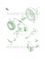Generator pour Kawasaki KLX650R 1993