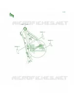 Labels pour Kawasaki KLX650R 1993