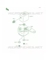 Meters pour Kawasaki KLX650R 1993