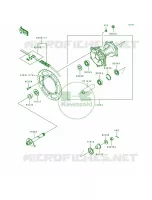 Rear Hub pour Kawasaki KLX650R 1993