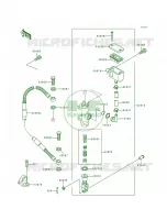 Rear Master Cylinder pour Kawasaki KLX650R 1993