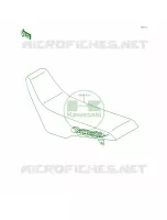 Seat pour Kawasaki KLX650R 1993