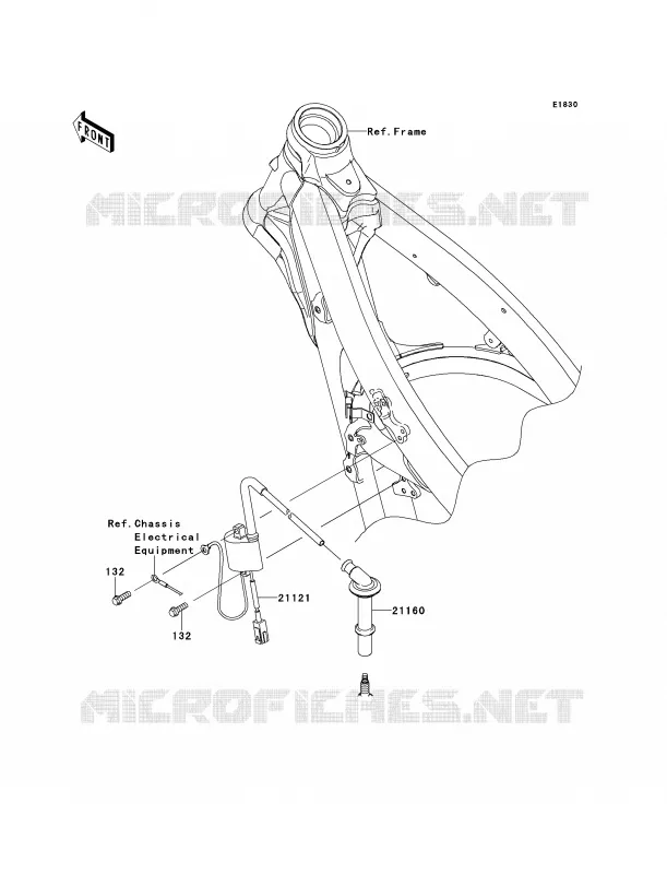 Ignition System Kawasaki MOTOS 450 2013 KX450F  KX450FDF