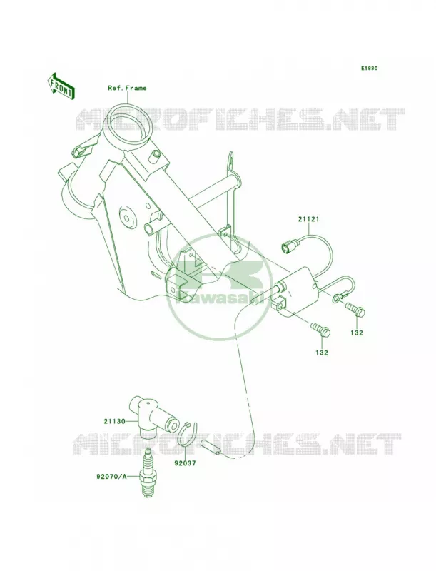 Ignition System Kawasaki MOTOS 65 2012 KX65   KX65ACF