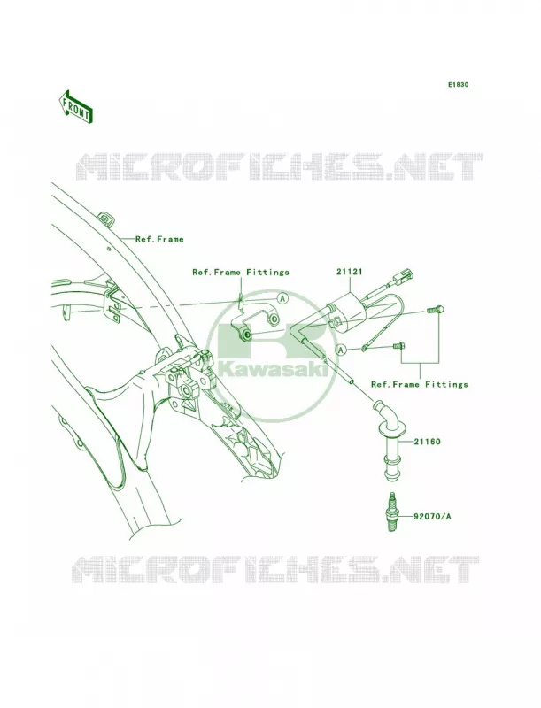 Ignition System Kawasaki MOTOS 250 2011 KX250F  KX250YBF