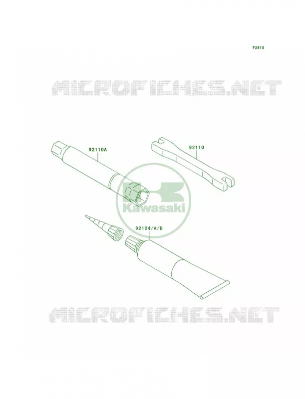 Owner's Tools Kawasaki MOTOS 250 2009 KX250F  KX250W9F