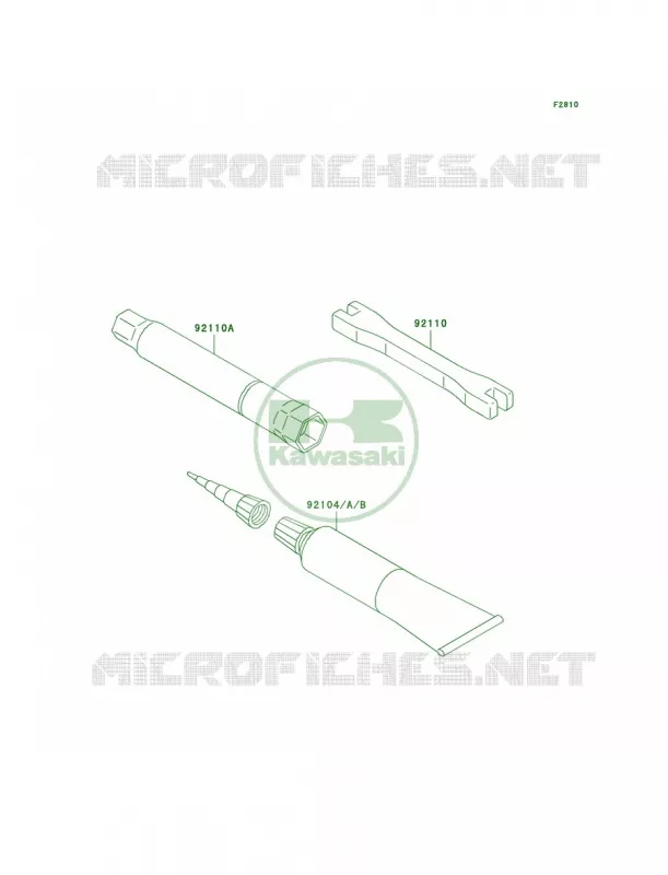 Owner's Tools Kawasaki MOTOS 450 2009 KX450F  KX450E9F