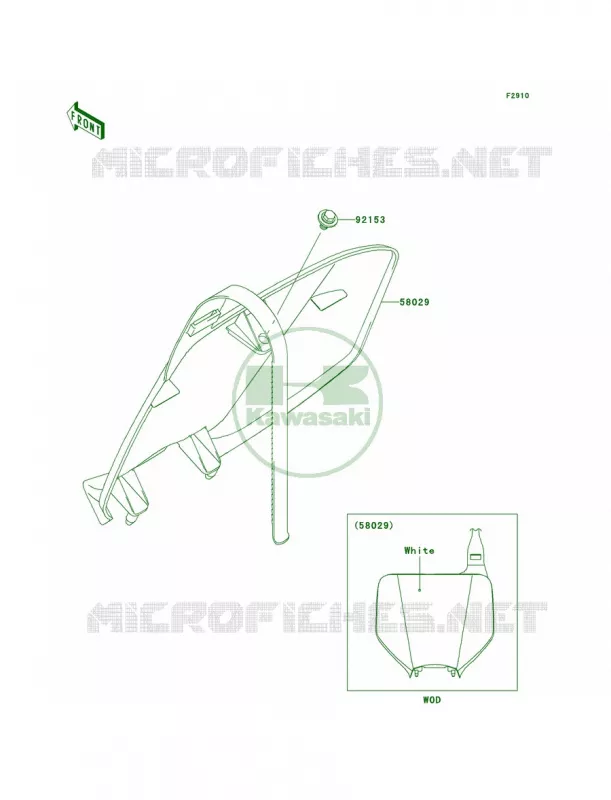 Accessory Kawasaki MOTOS 250 2007 KX250F  KX250T7F