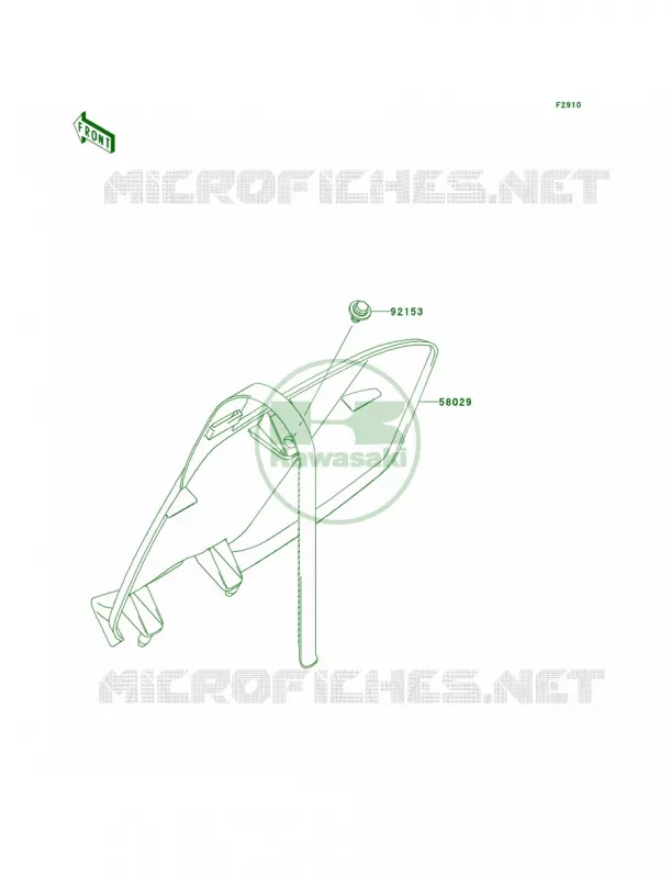 Accessory Kawasaki MOTOS 250 2006 KX250F  KX250T6F