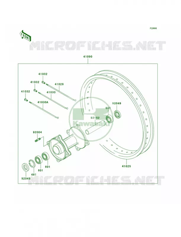 Optional PartsA3-A5 Kawasaki MOTOS 85 2004 KX85  KX85-A4