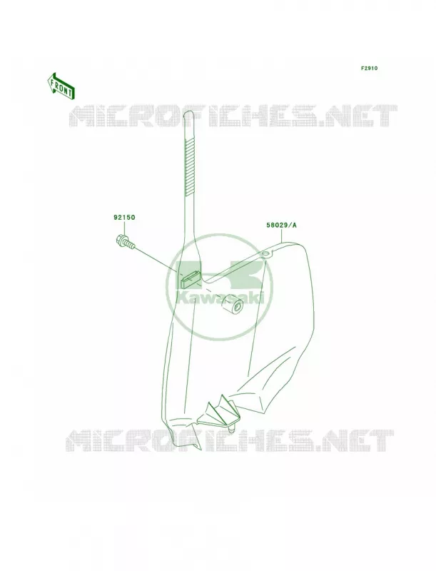 Accessory Kawasaki MOTOS 85 2003 KX85  KX85-A3