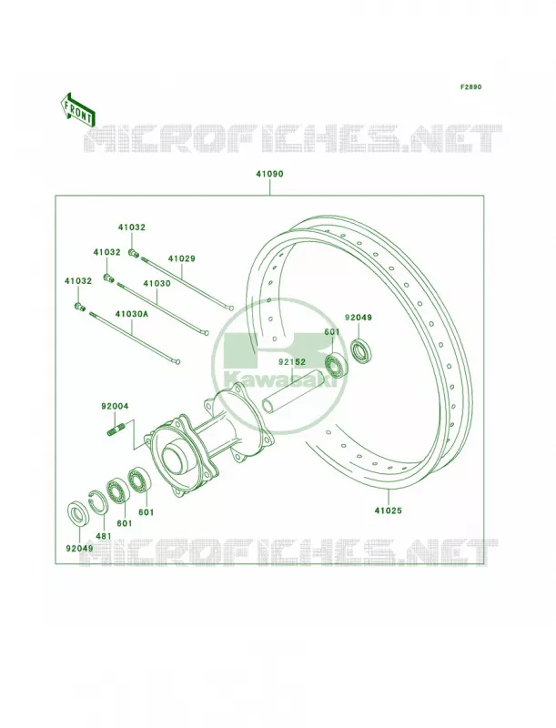 Optional PartsA3-A5 Kawasaki MOTOS 85 2003 KX85  KX85-A3