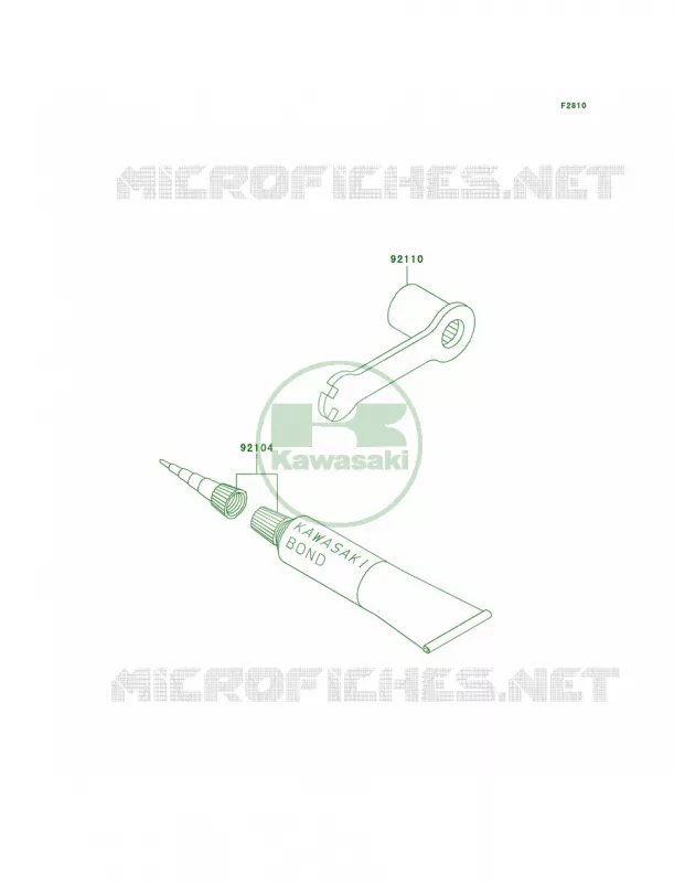 Owner's Tools Kawasaki MOTOS 65 2001 KX65  KX65-A2